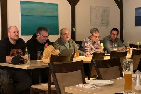 Der Vorstand auf der Jahreshauptversammlung 2026