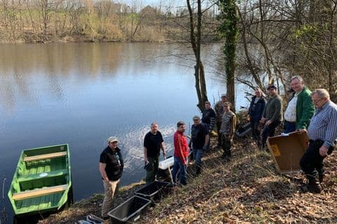 Morgenstimmung am Salzweiher